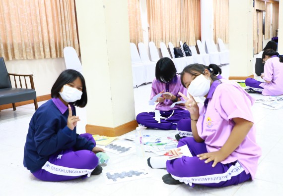 ภาพกิจกรรม  คณะวิทยาศาสตร์และเทคโนโลยี จัดโครงการค่ายวิชาการกิจกรรมค่ายส่งเสริมกระบวนการคิด ชั้นมัธยมศึกษาปีที่ 4 (วิทยาศาสตร์ คณิตศาสตร์ เทคโนโลยี : STEM)