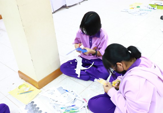 ภาพกิจกรรม  คณะวิทยาศาสตร์และเทคโนโลยี จัดโครงการค่ายวิชาการกิจกรรมค่ายส่งเสริมกระบวนการคิด ชั้นมัธยมศึกษาปีที่ 4 (วิทยาศาสตร์ คณิตศาสตร์ เทคโนโลยี : STEM)