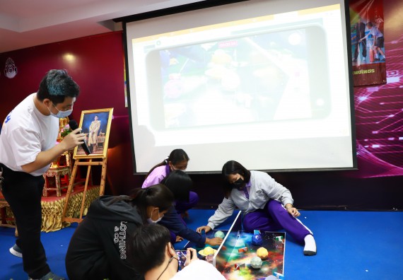 ภาพกิจกรรม  คณะวิทยาศาสตร์และเทคโนโลยี จัดโครงการค่ายวิชาการกิจกรรมค่ายส่งเสริมกระบวนการคิด ชั้นมัธยมศึกษาปีที่ 4 (วิทยาศาสตร์ คณิตศาสตร์ เทคโนโลยี : STEM)