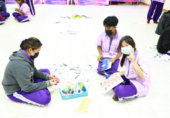 ภาพกิจกรรม  คณะวิทยาศาสตร์และเทคโนโลยี จัดโครงการค่ายวิชาการกิจกรรมค่ายส่งเสริมกระบวนการคิด ชั้นมัธยมศึกษาปีที่ 4 (วิทยาศาสตร์ คณิตศาสตร์ เทคโนโลยี : STEM)