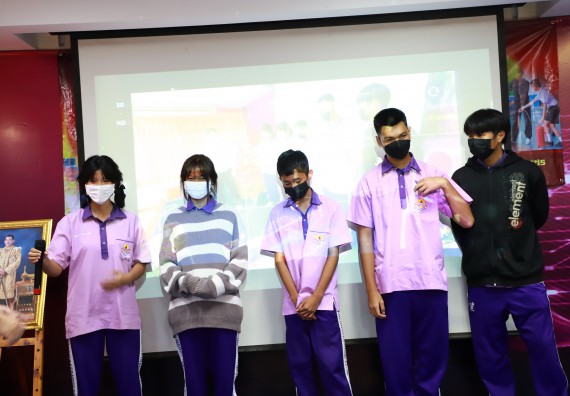 ภาพกิจกรรม  คณะวิทยาศาสตร์และเทคโนโลยี จัดโครงการค่ายวิชาการกิจกรรมค่ายส่งเสริมกระบวนการคิด ชั้นมัธยมศึกษาปีที่ 4 (วิทยาศาสตร์ คณิตศาสตร์ เทคโนโลยี : STEM)