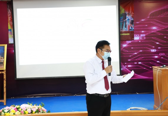 ภาพกิจกรรม  คณะวิทยาศาสตร์และเทคโนโลยี จัดโครงการค่ายวิชาการกิจกรรมค่ายส่งเสริมกระบวนการคิด ชั้นมัธยมศึกษาปีที่ 4 (วิทยาศาสตร์ คณิตศาสตร์ เทคโนโลยี : STEM)