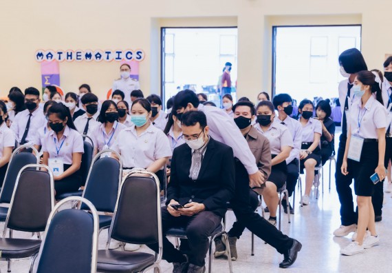 ภาพกิจกรรม  คณะวิทยาศาสตร์และเทคโนโลยีมหาวิทยาลัยราชภัฏกำแพงเพชร จัดงานสัปดาห์วิทยาศาสตร์แห่งชาติ ส่วนภูมิภาค ประจำปี 2565