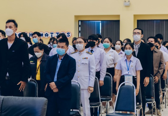 ภาพกิจกรรม  คณะวิทยาศาสตร์และเทคโนโลยีมหาวิทยาลัยราชภัฏกำแพงเพชร จัดงานสัปดาห์วิทยาศาสตร์แห่งชาติ ส่วนภูมิภาค ประจำปี 2565