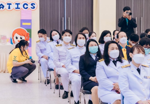 ภาพกิจกรรม  คณะวิทยาศาสตร์และเทคโนโลยีมหาวิทยาลัยราชภัฏกำแพงเพชร จัดงานสัปดาห์วิทยาศาสตร์แห่งชาติ ส่วนภูมิภาค ประจำปี 2565