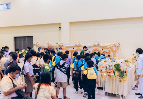 ภาพกิจกรรม  คณะวิทยาศาสตร์และเทคโนโลยีมหาวิทยาลัยราชภัฏกำแพงเพชร จัดงานสัปดาห์วิทยาศาสตร์แห่งชาติ ส่วนภูมิภาค ประจำปี 2565