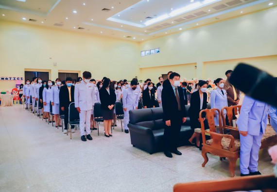 ภาพกิจกรรม  คณะวิทยาศาสตร์และเทคโนโลยีมหาวิทยาลัยราชภัฏกำแพงเพชร จัดงานสัปดาห์วิทยาศาสตร์แห่งชาติ ส่วนภูมิภาค ประจำปี 2565