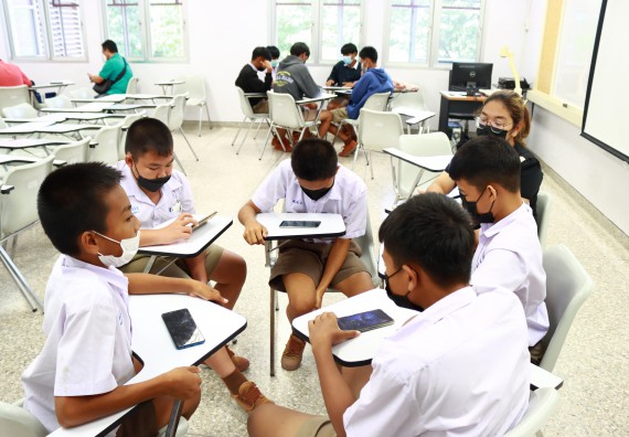 ภาพกิจกรรม  คณะวิทยาศาสตร์และเทคโนโลยีมหาวิทยาลัยราชภัฏกำแพงเพชร จัดงานสัปดาห์วิทยาศาสตร์แห่งชาติ ส่วนภูมิภาค ประจำปี 2565