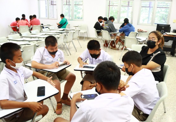 ภาพกิจกรรม  คณะวิทยาศาสตร์และเทคโนโลยีมหาวิทยาลัยราชภัฏกำแพงเพชร จัดงานสัปดาห์วิทยาศาสตร์แห่งชาติ ส่วนภูมิภาค ประจำปี 2565