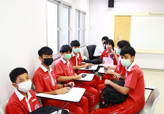 ภาพกิจกรรม  คณะวิทยาศาสตร์และเทคโนโลยีมหาวิทยาลัยราชภัฏกำแพงเพชร จัดงานสัปดาห์วิทยาศาสตร์แห่งชาติ ส่วนภูมิภาค ประจำปี 2565