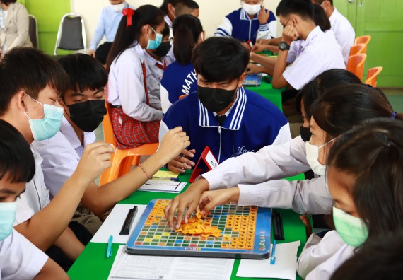 ภาพกิจกรรม  คณะวิทยาศาสตร์และเทคโนโลยีมหาวิทยาลัยราชภัฏกำแพงเพชร จัดงานสัปดาห์วิทยาศาสตร์แห่งชาติ ส่วนภูมิภาค ประจำปี 2565