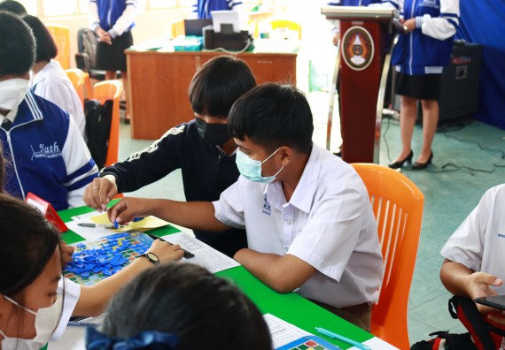 ภาพกิจกรรม  คณะวิทยาศาสตร์และเทคโนโลยีมหาวิทยาลัยราชภัฏกำแพงเพชร จัดงานสัปดาห์วิทยาศาสตร์แห่งชาติ ส่วนภูมิภาค ประจำปี 2565