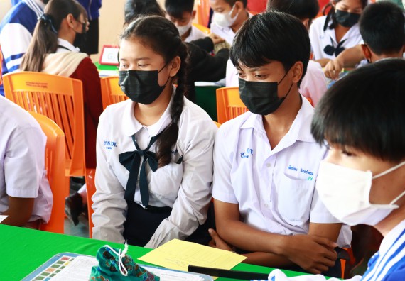 ภาพกิจกรรม  คณะวิทยาศาสตร์และเทคโนโลยีมหาวิทยาลัยราชภัฏกำแพงเพชร จัดงานสัปดาห์วิทยาศาสตร์แห่งชาติ ส่วนภูมิภาค ประจำปี 2565