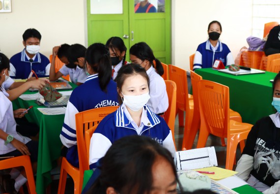 ภาพกิจกรรม  คณะวิทยาศาสตร์และเทคโนโลยีมหาวิทยาลัยราชภัฏกำแพงเพชร จัดงานสัปดาห์วิทยาศาสตร์แห่งชาติ ส่วนภูมิภาค ประจำปี 2565