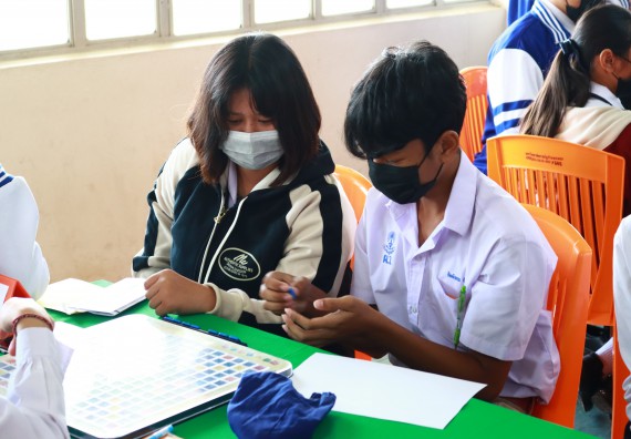 ภาพกิจกรรม  คณะวิทยาศาสตร์และเทคโนโลยีมหาวิทยาลัยราชภัฏกำแพงเพชร จัดงานสัปดาห์วิทยาศาสตร์แห่งชาติ ส่วนภูมิภาค ประจำปี 2565