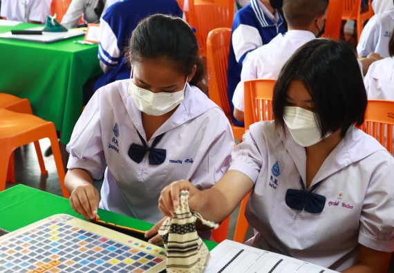 ภาพกิจกรรม  คณะวิทยาศาสตร์และเทคโนโลยีมหาวิทยาลัยราชภัฏกำแพงเพชร จัดงานสัปดาห์วิทยาศาสตร์แห่งชาติ ส่วนภูมิภาค ประจำปี 2565