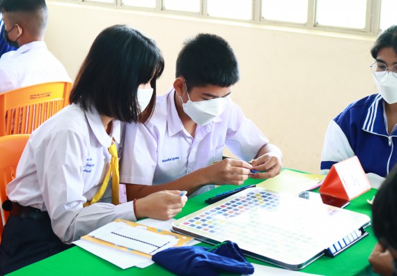 ภาพกิจกรรม  คณะวิทยาศาสตร์และเทคโนโลยีมหาวิทยาลัยราชภัฏกำแพงเพชร จัดงานสัปดาห์วิทยาศาสตร์แห่งชาติ ส่วนภูมิภาค ประจำปี 2565