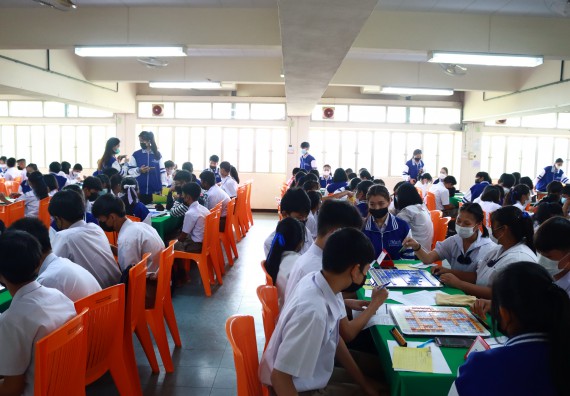 ภาพกิจกรรม  คณะวิทยาศาสตร์และเทคโนโลยีมหาวิทยาลัยราชภัฏกำแพงเพชร จัดงานสัปดาห์วิทยาศาสตร์แห่งชาติ ส่วนภูมิภาค ประจำปี 2565