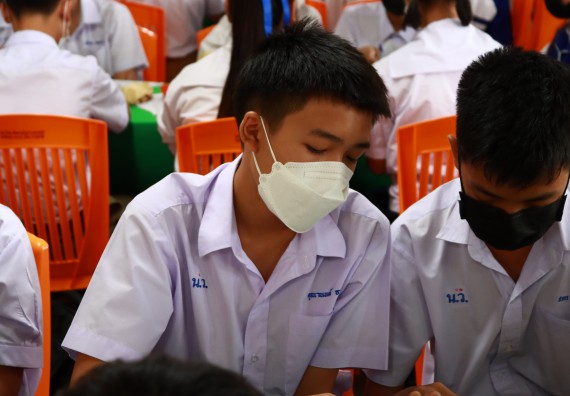 ภาพกิจกรรม  คณะวิทยาศาสตร์และเทคโนโลยีมหาวิทยาลัยราชภัฏกำแพงเพชร จัดงานสัปดาห์วิทยาศาสตร์แห่งชาติ ส่วนภูมิภาค ประจำปี 2565