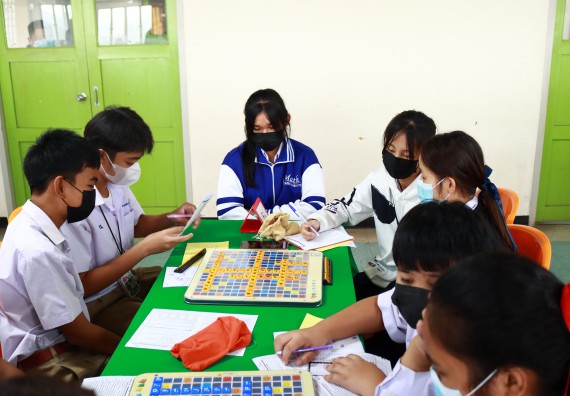 ภาพกิจกรรม  คณะวิทยาศาสตร์และเทคโนโลยีมหาวิทยาลัยราชภัฏกำแพงเพชร จัดงานสัปดาห์วิทยาศาสตร์แห่งชาติ ส่วนภูมิภาค ประจำปี 2565