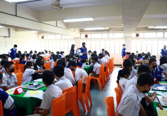 ภาพกิจกรรม  คณะวิทยาศาสตร์และเทคโนโลยีมหาวิทยาลัยราชภัฏกำแพงเพชร จัดงานสัปดาห์วิทยาศาสตร์แห่งชาติ ส่วนภูมิภาค ประจำปี 2565