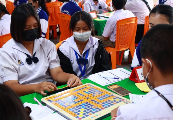 ภาพกิจกรรม  คณะวิทยาศาสตร์และเทคโนโลยีมหาวิทยาลัยราชภัฏกำแพงเพชร จัดงานสัปดาห์วิทยาศาสตร์แห่งชาติ ส่วนภูมิภาค ประจำปี 2565