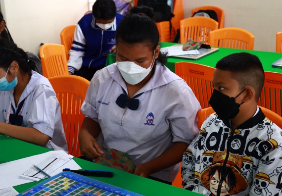 ภาพกิจกรรม  คณะวิทยาศาสตร์และเทคโนโลยีมหาวิทยาลัยราชภัฏกำแพงเพชร จัดงานสัปดาห์วิทยาศาสตร์แห่งชาติ ส่วนภูมิภาค ประจำปี 2565