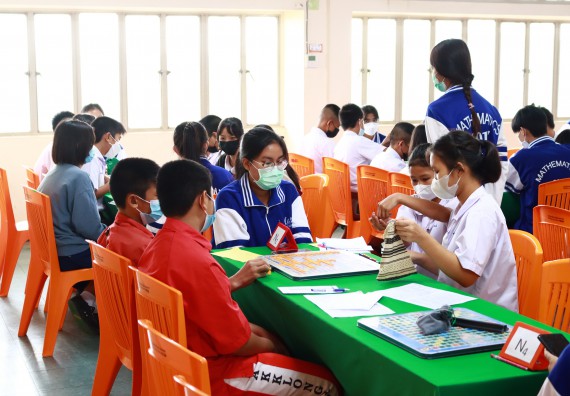 ภาพกิจกรรม  คณะวิทยาศาสตร์และเทคโนโลยีมหาวิทยาลัยราชภัฏกำแพงเพชร จัดงานสัปดาห์วิทยาศาสตร์แห่งชาติ ส่วนภูมิภาค ประจำปี 2565