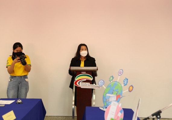 ภาพกิจกรรม  คณะวิทยาศาสตร์และเทคโนโลยีมหาวิทยาลัยราชภัฏกำแพงเพชร จัดงานสัปดาห์วิทยาศาสตร์แห่งชาติ ส่วนภูมิภาค ประจำปี 2565