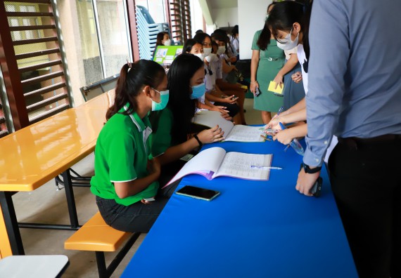 ภาพกิจกรรม  คณะวิทยาศาสตร์และเทคโนโลยีมหาวิทยาลัยราชภัฏกำแพงเพชร จัดงานสัปดาห์วิทยาศาสตร์แห่งชาติ ส่วนภูมิภาค ประจำปี 2565