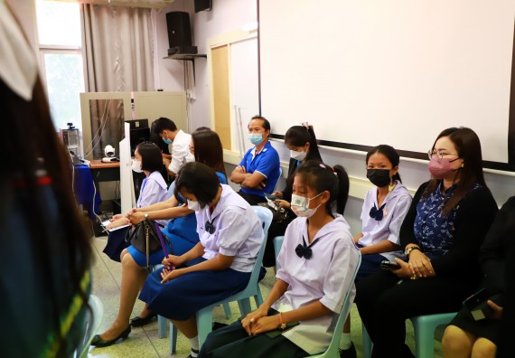 ภาพกิจกรรม  คณะวิทยาศาสตร์และเทคโนโลยีมหาวิทยาลัยราชภัฏกำแพงเพชร จัดงานสัปดาห์วิทยาศาสตร์แห่งชาติ ส่วนภูมิภาค ประจำปี 2565