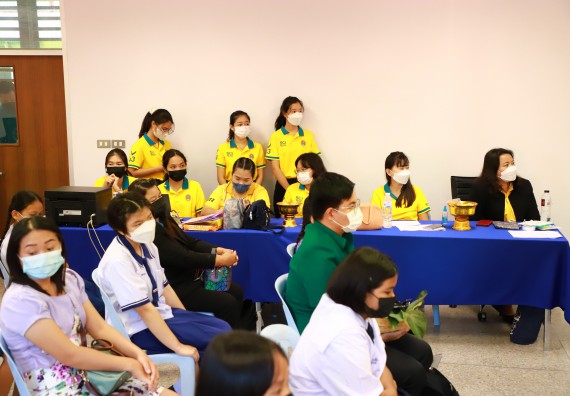 ภาพกิจกรรม  คณะวิทยาศาสตร์และเทคโนโลยีมหาวิทยาลัยราชภัฏกำแพงเพชร จัดงานสัปดาห์วิทยาศาสตร์แห่งชาติ ส่วนภูมิภาค ประจำปี 2565