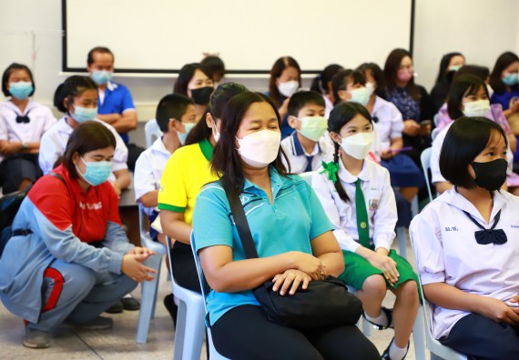 ภาพกิจกรรม  คณะวิทยาศาสตร์และเทคโนโลยีมหาวิทยาลัยราชภัฏกำแพงเพชร จัดงานสัปดาห์วิทยาศาสตร์แห่งชาติ ส่วนภูมิภาค ประจำปี 2565