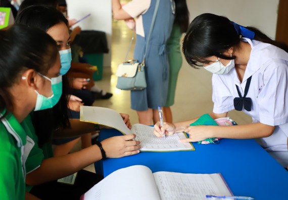 ภาพกิจกรรม  คณะวิทยาศาสตร์และเทคโนโลยีมหาวิทยาลัยราชภัฏกำแพงเพชร จัดงานสัปดาห์วิทยาศาสตร์แห่งชาติ ส่วนภูมิภาค ประจำปี 2565