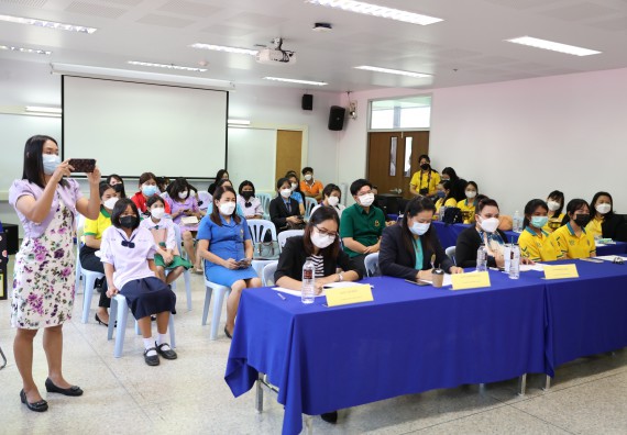 ภาพกิจกรรม  คณะวิทยาศาสตร์และเทคโนโลยีมหาวิทยาลัยราชภัฏกำแพงเพชร จัดงานสัปดาห์วิทยาศาสตร์แห่งชาติ ส่วนภูมิภาค ประจำปี 2565