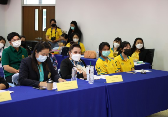 ภาพกิจกรรม  คณะวิทยาศาสตร์และเทคโนโลยีมหาวิทยาลัยราชภัฏกำแพงเพชร จัดงานสัปดาห์วิทยาศาสตร์แห่งชาติ ส่วนภูมิภาค ประจำปี 2565