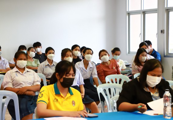 ภาพกิจกรรม  คณะวิทยาศาสตร์และเทคโนโลยีมหาวิทยาลัยราชภัฏกำแพงเพชร จัดงานสัปดาห์วิทยาศาสตร์แห่งชาติ ส่วนภูมิภาค ประจำปี 2565