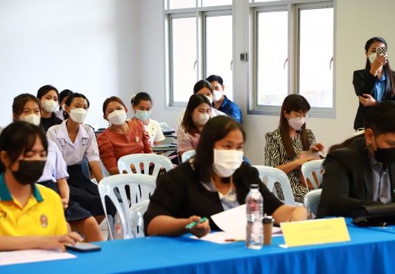 ภาพกิจกรรม  คณะวิทยาศาสตร์และเทคโนโลยีมหาวิทยาลัยราชภัฏกำแพงเพชร จัดงานสัปดาห์วิทยาศาสตร์แห่งชาติ ส่วนภูมิภาค ประจำปี 2565