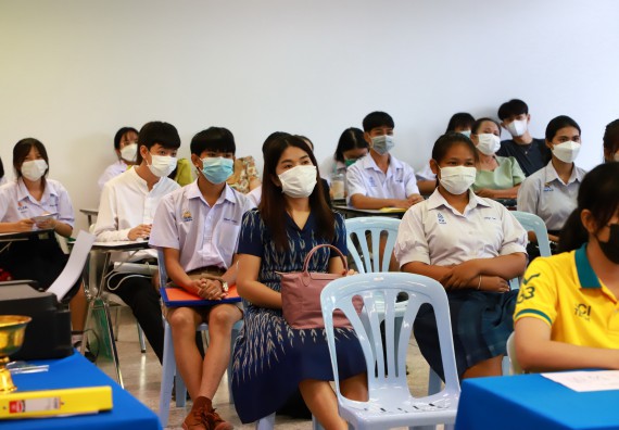 ภาพกิจกรรม  คณะวิทยาศาสตร์และเทคโนโลยีมหาวิทยาลัยราชภัฏกำแพงเพชร จัดงานสัปดาห์วิทยาศาสตร์แห่งชาติ ส่วนภูมิภาค ประจำปี 2565