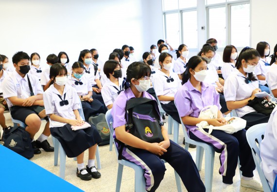 ภาพกิจกรรม  คณะวิทยาศาสตร์และเทคโนโลยีมหาวิทยาลัยราชภัฏกำแพงเพชร จัดงานสัปดาห์วิทยาศาสตร์แห่งชาติ ส่วนภูมิภาค ประจำปี 2565