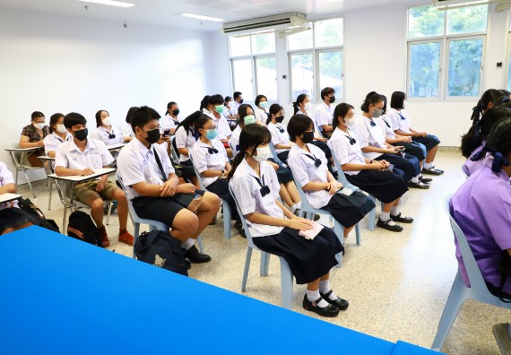 ภาพกิจกรรม  คณะวิทยาศาสตร์และเทคโนโลยีมหาวิทยาลัยราชภัฏกำแพงเพชร จัดงานสัปดาห์วิทยาศาสตร์แห่งชาติ ส่วนภูมิภาค ประจำปี 2565