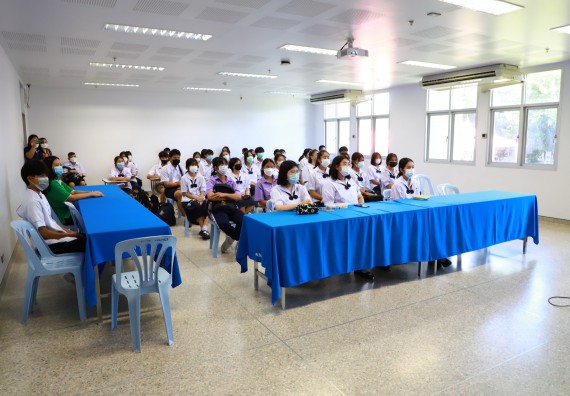 ภาพกิจกรรม  คณะวิทยาศาสตร์และเทคโนโลยีมหาวิทยาลัยราชภัฏกำแพงเพชร จัดงานสัปดาห์วิทยาศาสตร์แห่งชาติ ส่วนภูมิภาค ประจำปี 2565