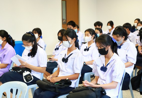 ภาพกิจกรรม  คณะวิทยาศาสตร์และเทคโนโลยีมหาวิทยาลัยราชภัฏกำแพงเพชร จัดงานสัปดาห์วิทยาศาสตร์แห่งชาติ ส่วนภูมิภาค ประจำปี 2565