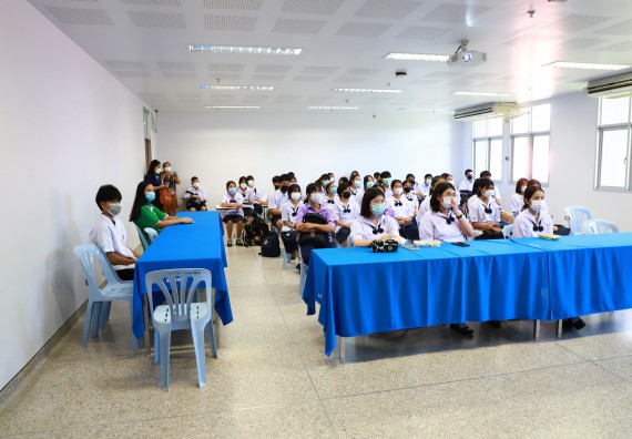 ภาพกิจกรรม  คณะวิทยาศาสตร์และเทคโนโลยีมหาวิทยาลัยราชภัฏกำแพงเพชร จัดงานสัปดาห์วิทยาศาสตร์แห่งชาติ ส่วนภูมิภาค ประจำปี 2565