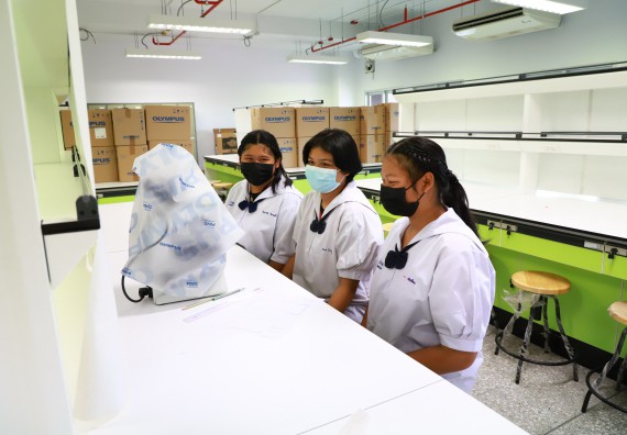 ภาพกิจกรรม  คณะวิทยาศาสตร์และเทคโนโลยีมหาวิทยาลัยราชภัฏกำแพงเพชร จัดงานสัปดาห์วิทยาศาสตร์แห่งชาติ ส่วนภูมิภาค ประจำปี 2565