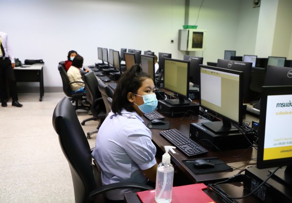 ภาพกิจกรรม  คณะวิทยาศาสตร์และเทคโนโลยีมหาวิทยาลัยราชภัฏกำแพงเพชร จัดงานสัปดาห์วิทยาศาสตร์แห่งชาติ ส่วนภูมิภาค ประจำปี 2565