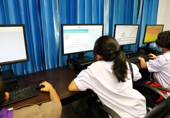 ภาพกิจกรรม  คณะวิทยาศาสตร์และเทคโนโลยีมหาวิทยาลัยราชภัฏกำแพงเพชร จัดงานสัปดาห์วิทยาศาสตร์แห่งชาติ ส่วนภูมิภาค ประจำปี 2565