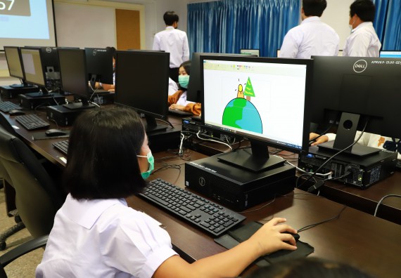 ภาพกิจกรรม  คณะวิทยาศาสตร์และเทคโนโลยีมหาวิทยาลัยราชภัฏกำแพงเพชร จัดงานสัปดาห์วิทยาศาสตร์แห่งชาติ ส่วนภูมิภาค ประจำปี 2565