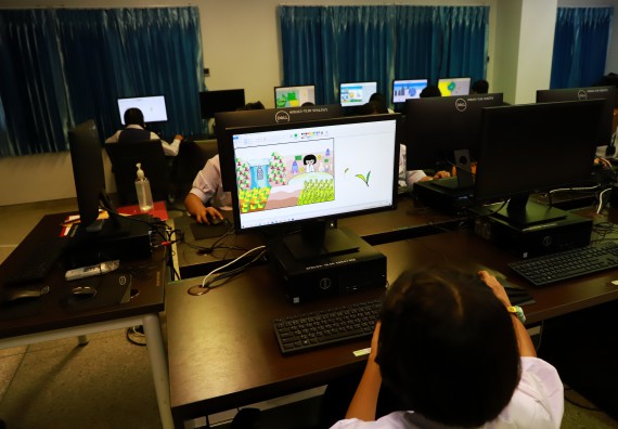 ภาพกิจกรรม  คณะวิทยาศาสตร์และเทคโนโลยีมหาวิทยาลัยราชภัฏกำแพงเพชร จัดงานสัปดาห์วิทยาศาสตร์แห่งชาติ ส่วนภูมิภาค ประจำปี 2565