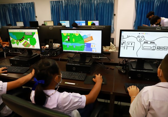 ภาพกิจกรรม  คณะวิทยาศาสตร์และเทคโนโลยีมหาวิทยาลัยราชภัฏกำแพงเพชร จัดงานสัปดาห์วิทยาศาสตร์แห่งชาติ ส่วนภูมิภาค ประจำปี 2565